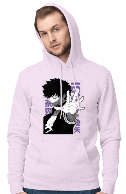 Чоловіче худі з принтом "Моя академія героїв Дабі". Dabi, my hero academia, todoroki, toya todoroki, академія юей, аніме, дабі, моя академія героїв, тодорокі, тойя тодорокі. 2070702