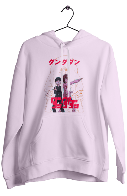 Men`s hoodie with prints Dandadan. Anime, ayase, dandadan, ken takakura, manga, momo ayase, okarun, takakura. 2070702