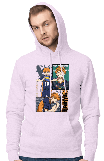 Чоловіче худі з принтом "Волейбол!! Хіната". Anime, haikyu, hinata, manga, shoyo hinata, аніме, волейбол, манга, хіната, шьо хіната. 2070702