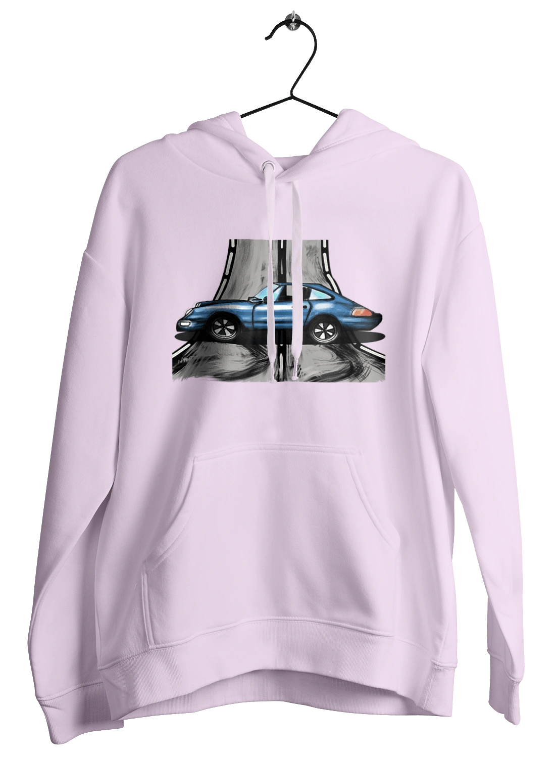 Sports Car On The Road