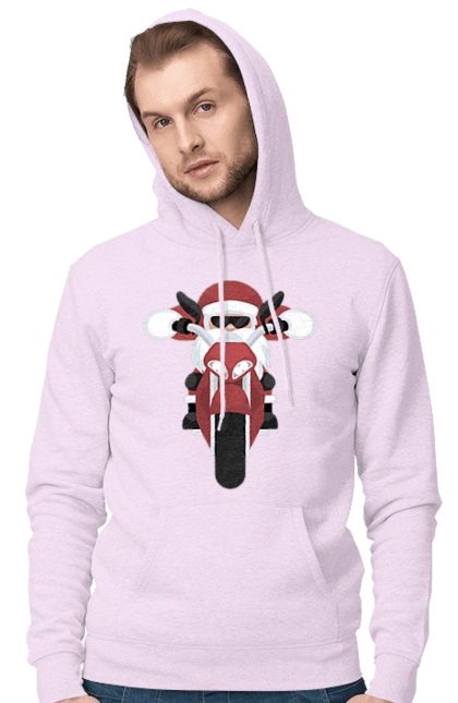 Санта на мотоциклі