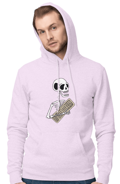 Чоловіче худі з принтом "Вічний кодер". Ай ті, айтішник, бінарний, код, програміст, розробник, хакер. 2070702