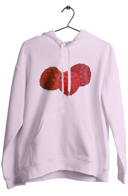 Чоловіче худі з принтом "Малина". Веган, вегетаріанець, делікатес, дієта, їжа, літо, малина, плід, смачно, стигла, червона, ягода. 2070702