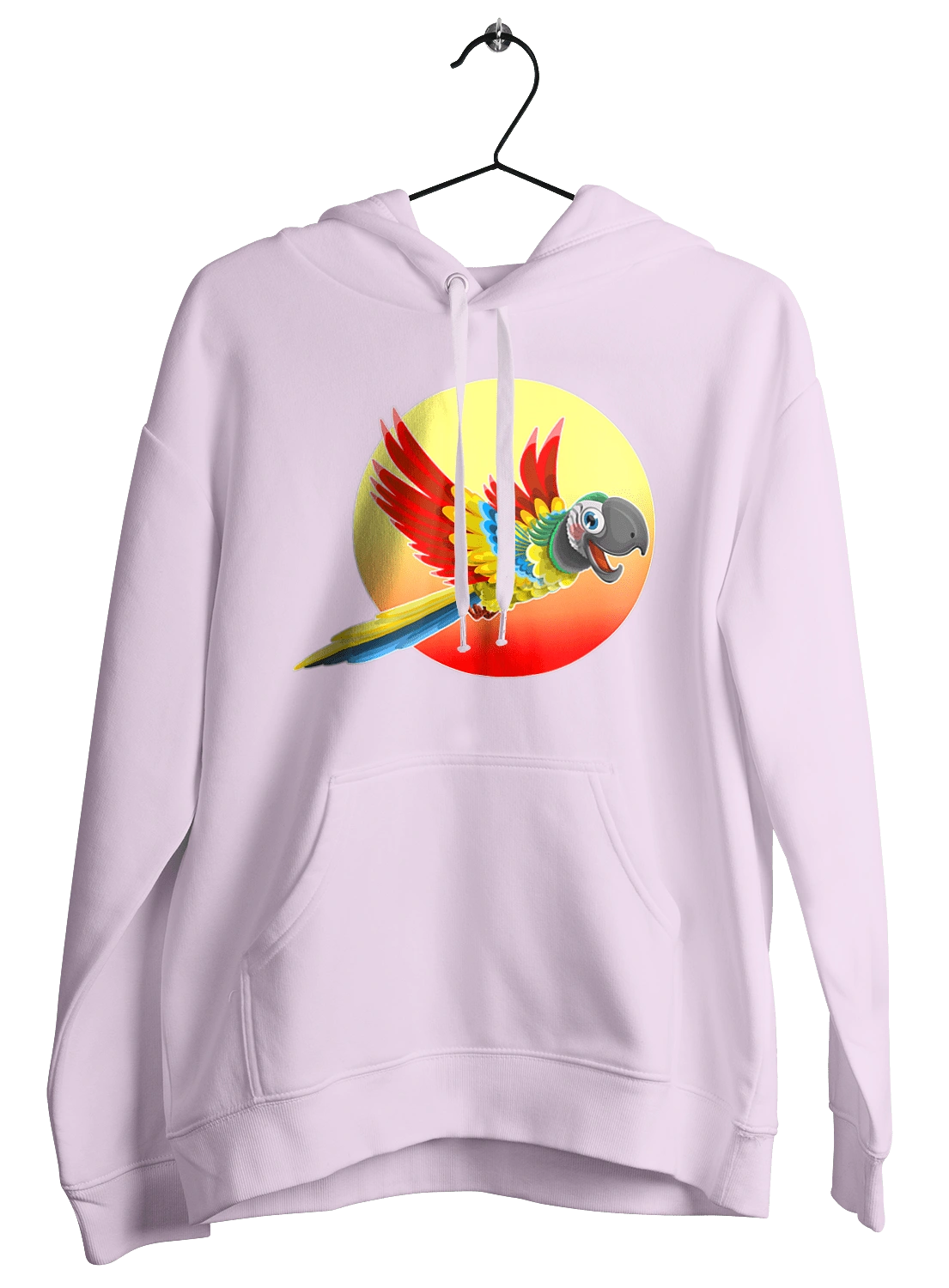 Попугай На Фоне Солнца