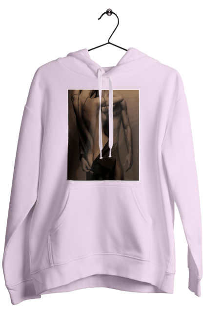 Чоловіче худі з принтом "Інтрига". Взаємність, захоплення, інтрига, любов, неможливо встояти, секс, чоловік і жінка. 2070702