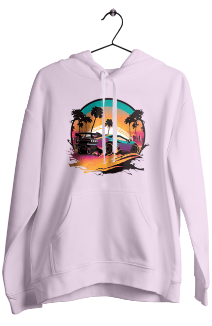 Чоловіче худі з принтом "Ламборджині Сінтвейв". Авто, автомобіль, ламба, ламборджині, машини, сінтвейв. 2070702