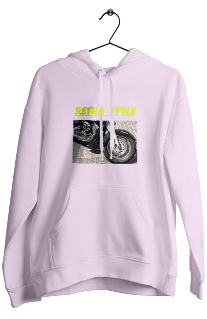 Men`s hoodie with prints Moto2. Bike, motorbike, retro, road, speed, style. 2070702
