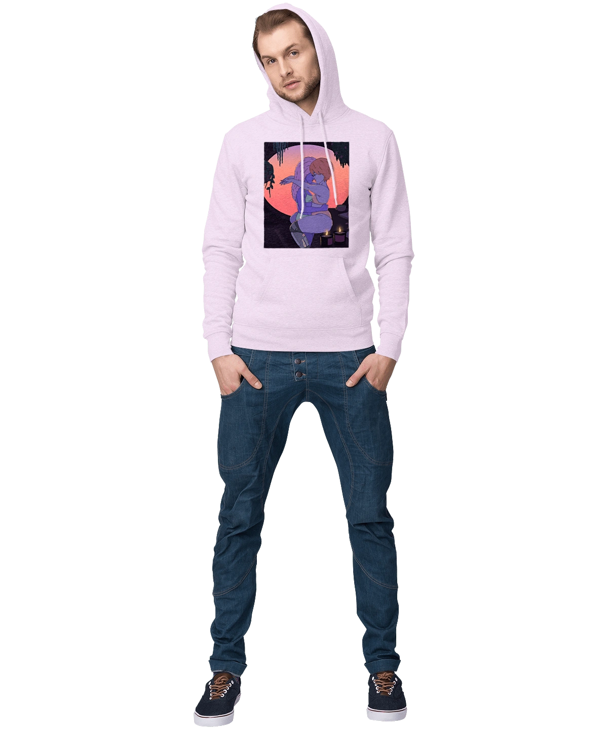 Фіолетові Дівчата Обіймаються