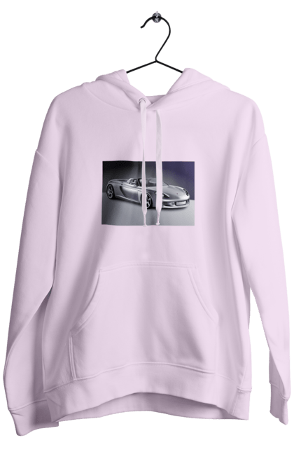 Чоловіче худі з принтом "Авто.2". Авто, кольорове зображення, купе, спортивне авто, фото. 2070702
