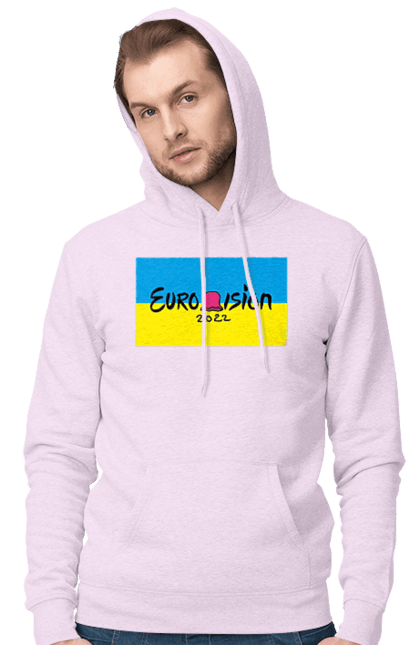 Чоловіче худі з принтом "Євробачення за KALUSH Orchestra". Kalush orchestra, stefania, азов, врятувати азовсталь, врятувати захисників азовсталі, євробачення, звільнити, маріуполь, наші захисники, перемога, свобода. 2070702