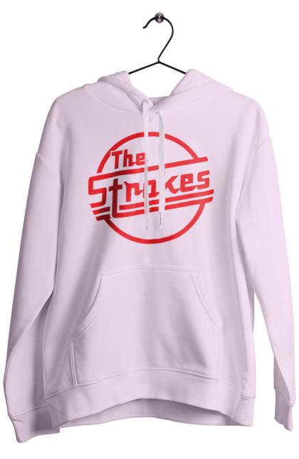 Чоловіче худі з принтом "The Strokes". Strokes, альтернативний рок, гаражний рок, група, інді, інді рок, музика, постпанк ривайвл, рок. 2070702