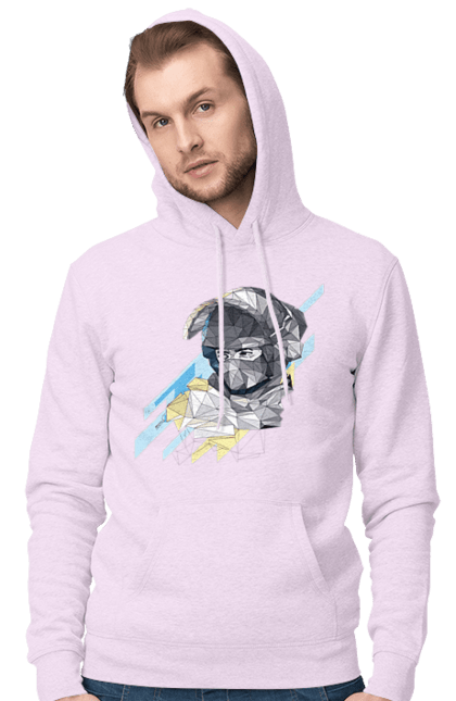 Men`s hoodie with prints Glory to the armed forces of Ukraine. Brand, defender`s day, glory ssu, gratitude, ukrposhta. 2070702