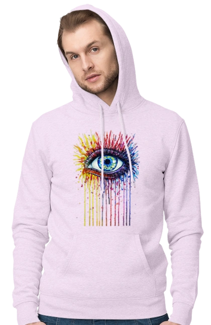 Colorful Flowing Eye