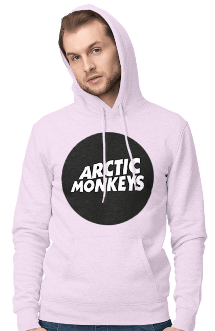 Чоловіче худі з принтом "Arctic Monkeys". Arctic monkeys, арктичні мавпи, гаражний рок, група, інді рок, музика, постпанк ривайвл, психоделічний рок, рок. 2070702