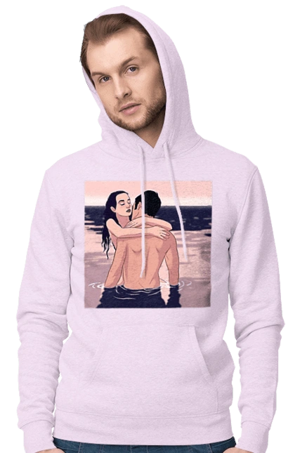 Парочка Обнімається В Річці