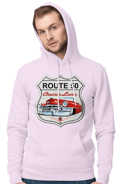 Чоловіче худі з принтом "Route 50". Байк, байкер, байкер клуб, брат, брати, брутал, гарячий асфальт, гарячий кінь, гарячий стрижень, дорога 50, дорога 66, дорога 80, дороги америки, дороги україни, жага швидкості, клуб байкерів, мотоцикл, мотоцикліст, справжній чоловік, чувак, швидкість. 2070702