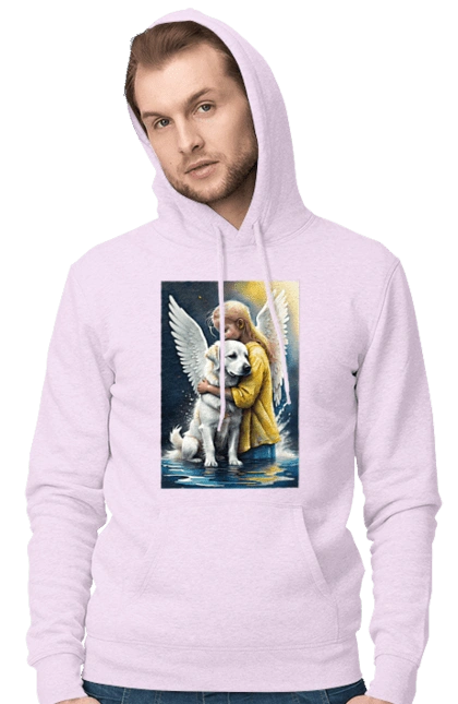 Дівчинка та собака ангел [память загиблим тваринам]