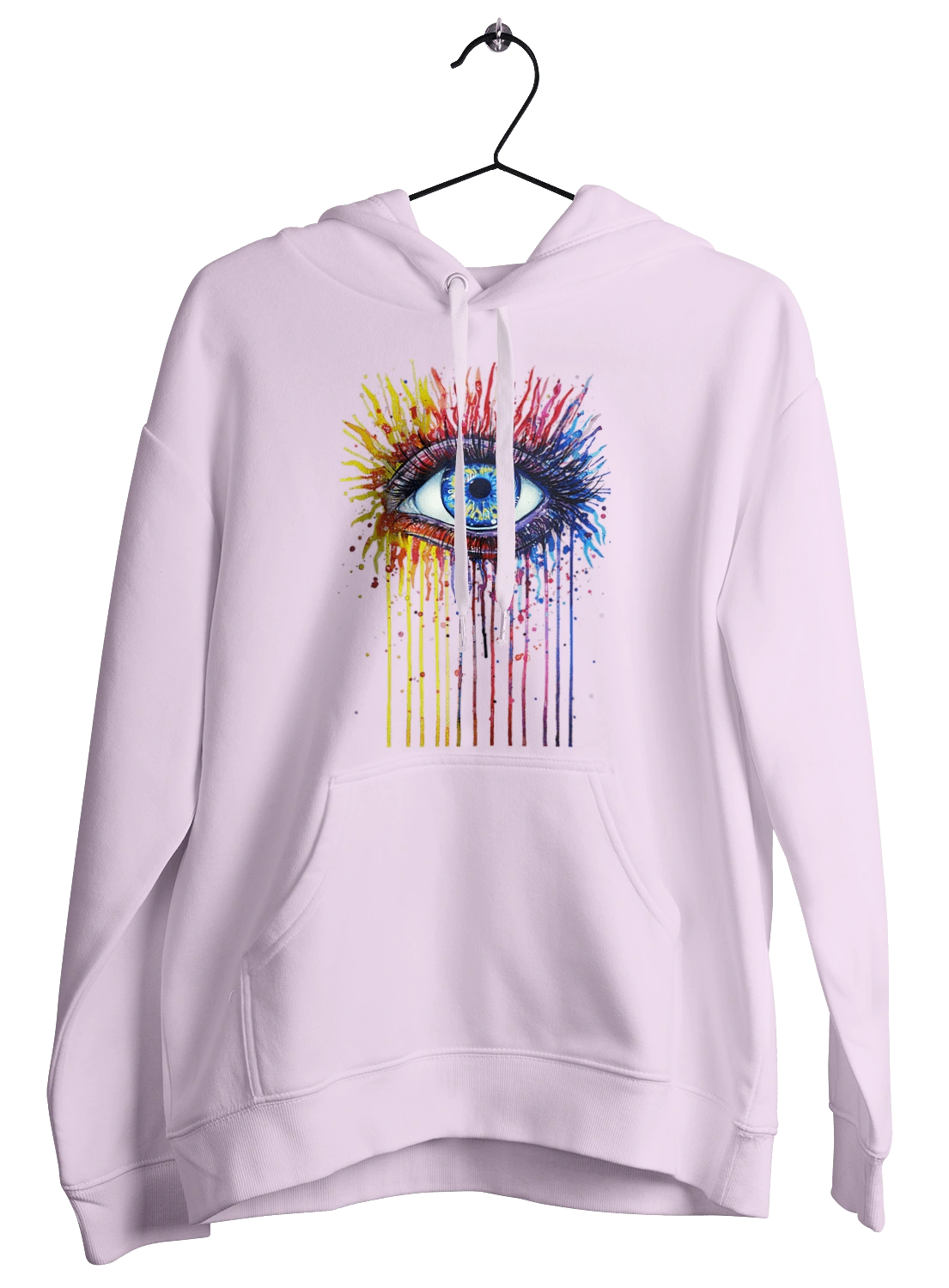 Colorful Flowing Eye