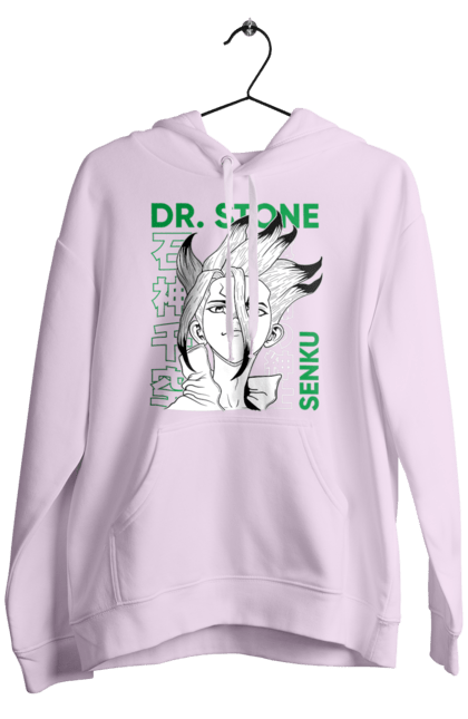 Men's hoodie with prints Dr. Stone Senku. Anime, dr. stone, ishigami, manga, senku, senku ishigami. 2070702