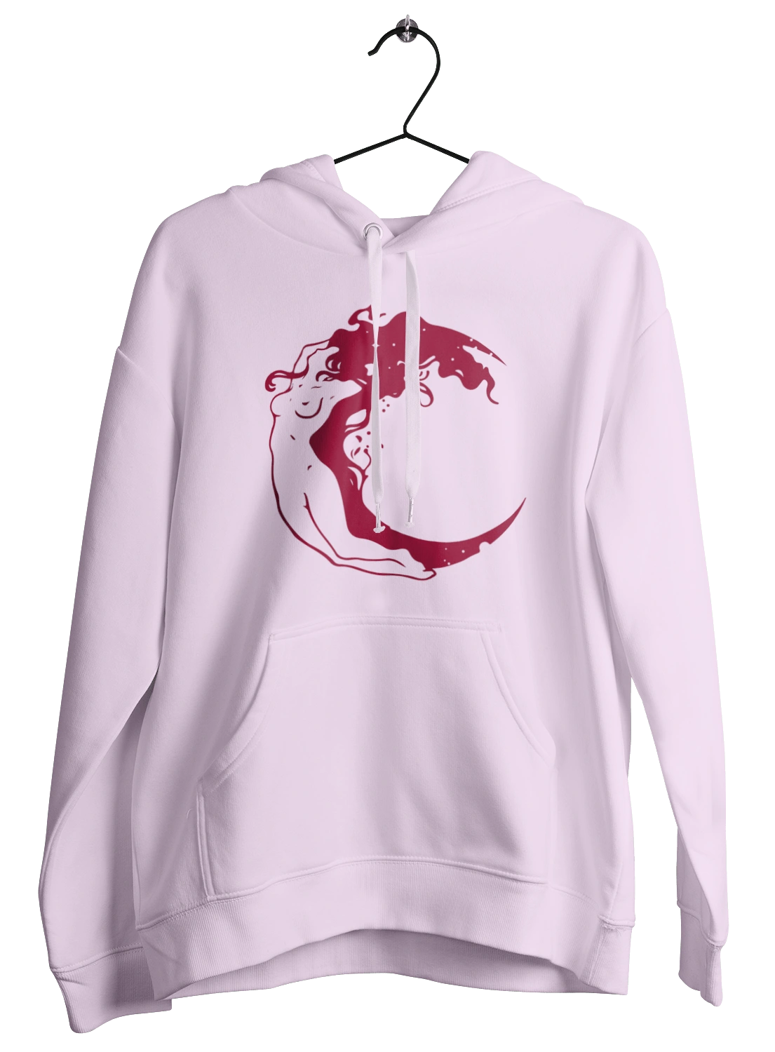 Дівчина місяць