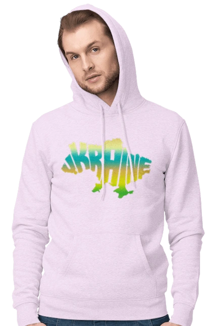 Україна силует кольоровий