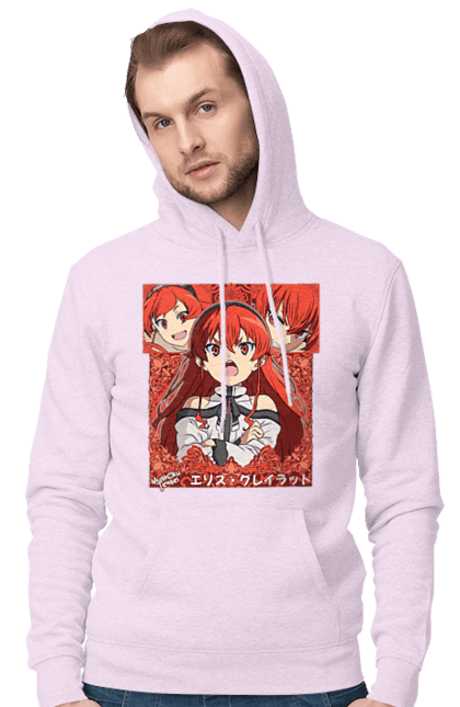 Men's hoodie with prints Mushoku Tensei Eris Boreas Greyrat. Anime, eris, eris boreas greyrat, eris boreas greyrat, jobless reincarnation, mushoku tensei. 2070702