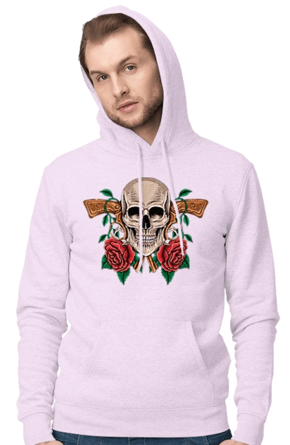 Skull with roses