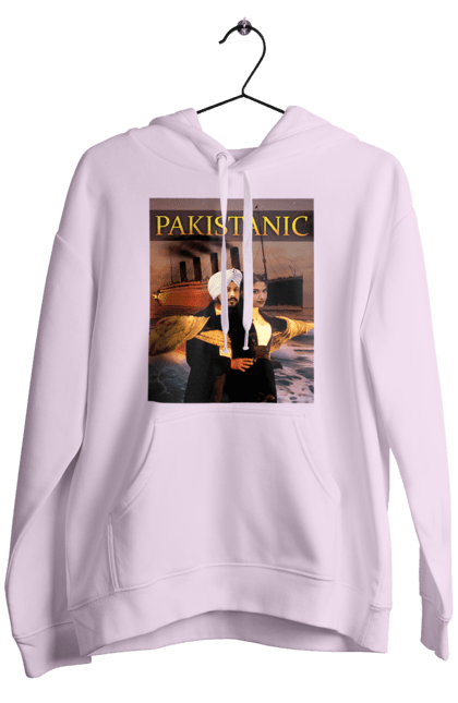 Чоловіче худі з принтом "Pakistanic". Гумор, кіно, креативні, пакістан, приколи, прикольні, смішні, титанік, тренди, фільми. 2070702