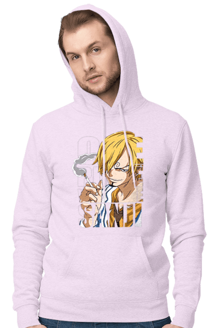 Чоловіче худі з принтом "Ван Піс Вінсмок Санджи". One piece, sanji, аніме, ван пис, ван піс, вінсмок санджи, манга, санджи. 2070702