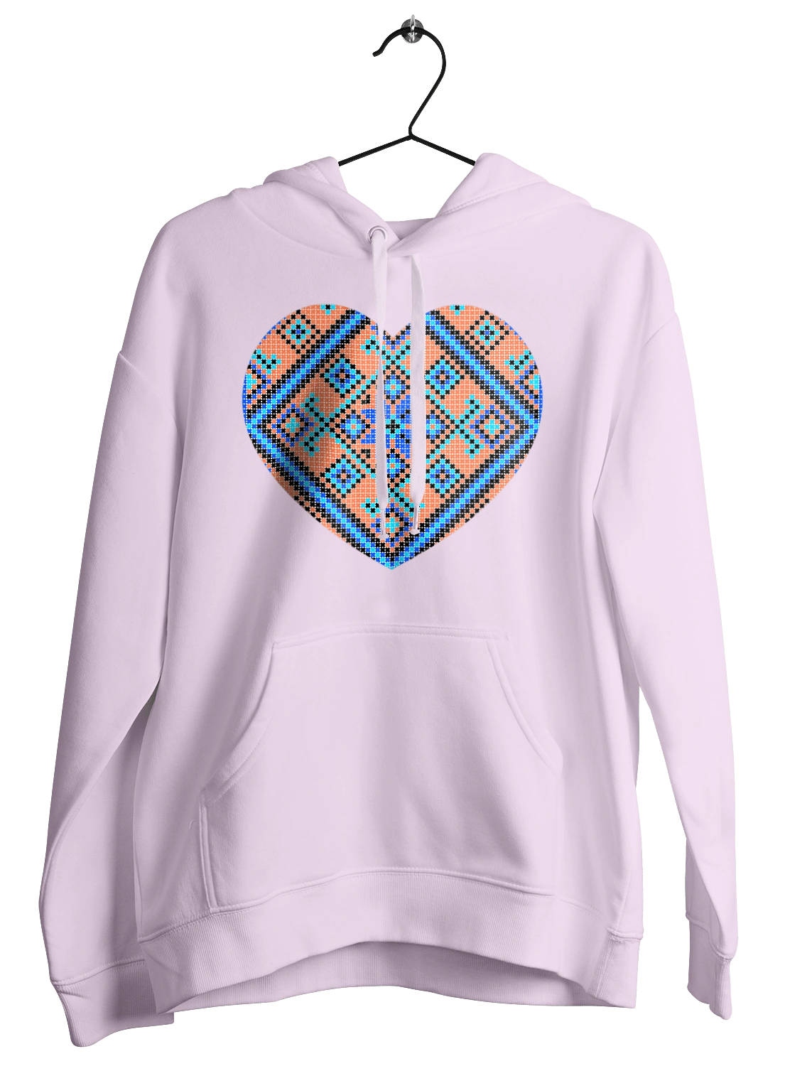 Серце вишивка