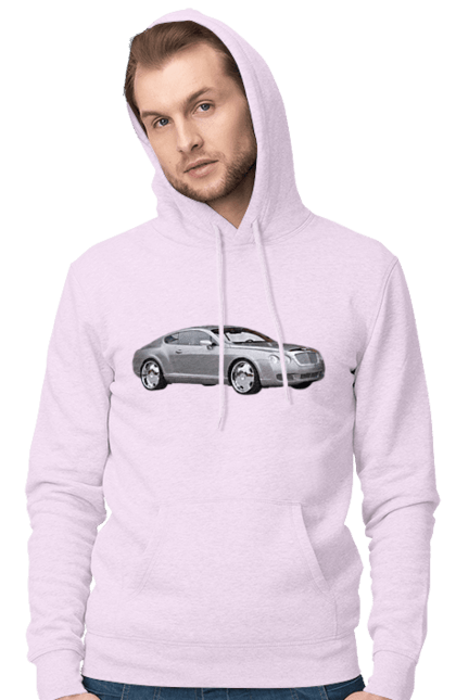 Чоловіче худі з принтом "Авто". Авто, автомобиль, дорогий автомобіль, сірий автомобіль, стильний автомобіль. 2070702
