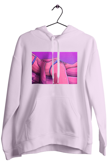 Чоловіче худі з принтом "Зняття Трусиків З Дівчини". Гола, тіла, труси. 2070702