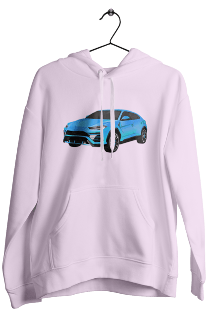 Men`s hoodie with prints Lamborghini Urus. Car, lamborghini, lamborghini urus, lamborghini urus car, urus. 2070702