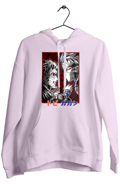 Men's hoodie with prints Naruto Kakashi Hatake. Anime, kakashi, manga, naruto, shinobi, shonen, team number 7. 2070702