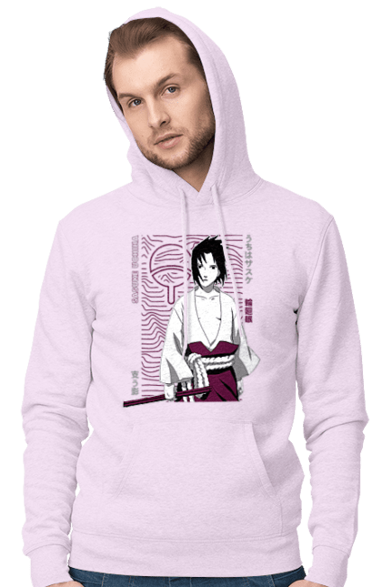 Чоловіче худі з принтом "Наруто Саске Учіха". Naruto, sasuke, sasuke uchiha, аніме, команда 7, команда номер 7, манга, наруто, саске, саске учіха. 2070702