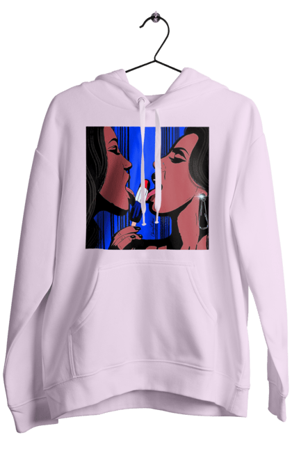 Чоловіче худі з принтом "Дівчата Лижуть Морозиво". Лізатт, смоктати. 2070702