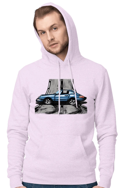 Sports Car On The Road