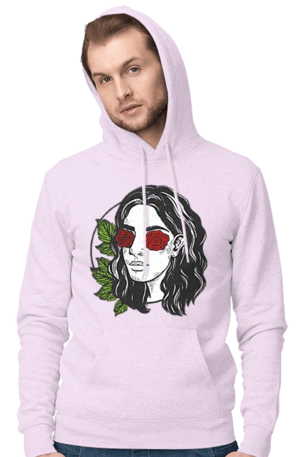 Girl With Roses In The Eyes