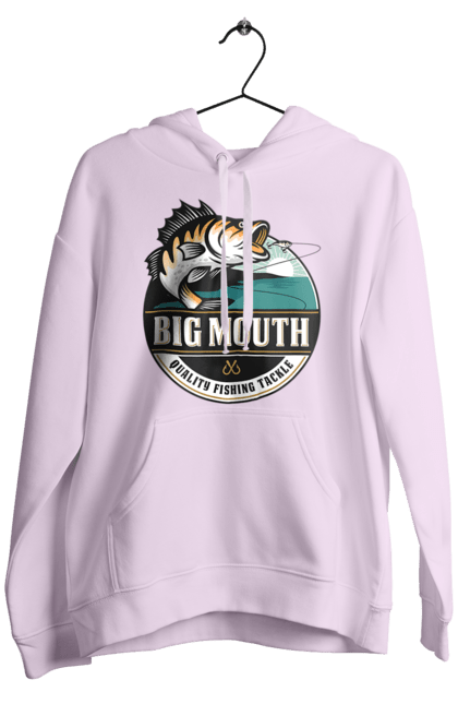 Чоловіче худі з принтом "Рибалка". Вилика рибалка, рибалка, хоббі. 2070702