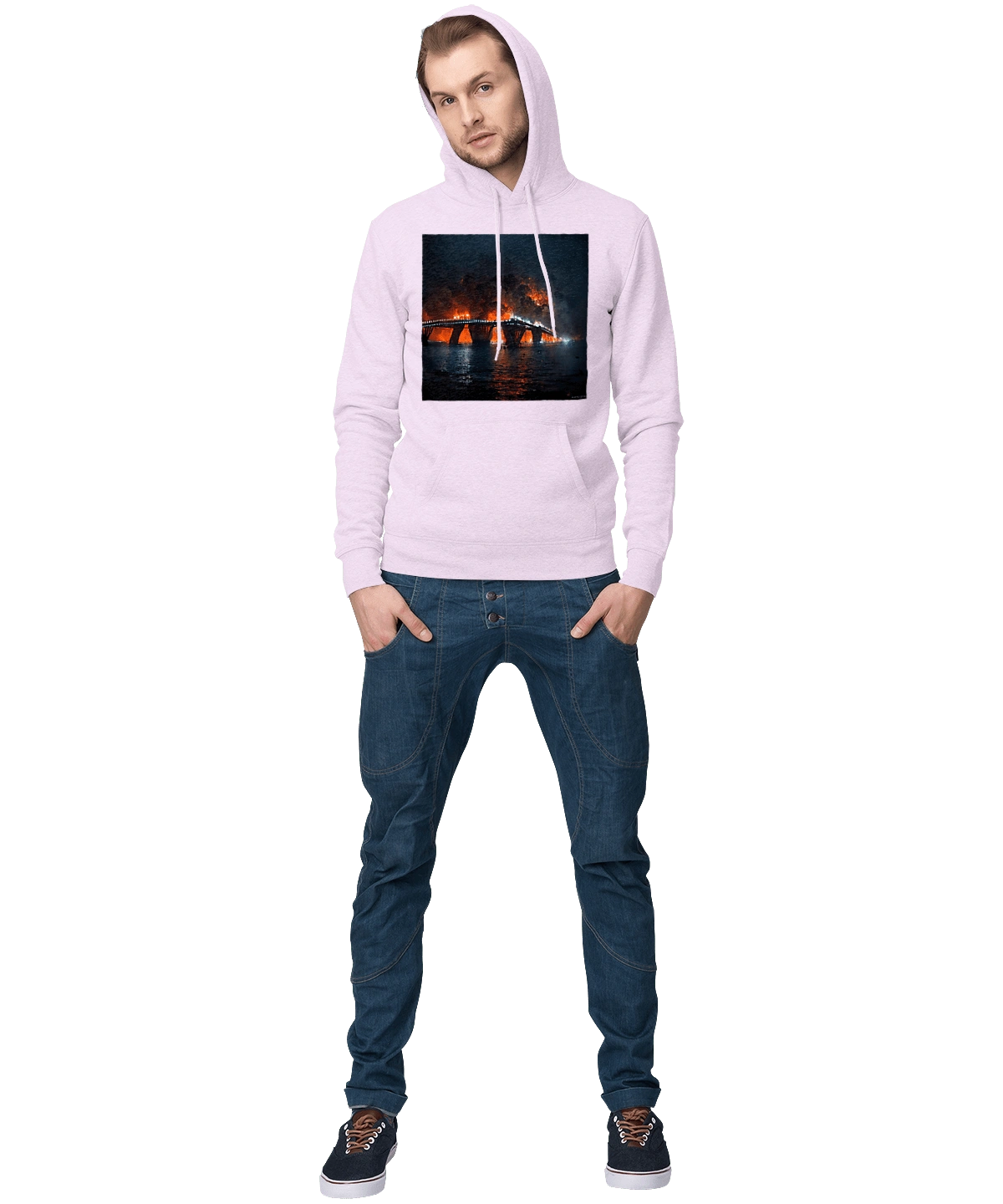 Кримський мост горить