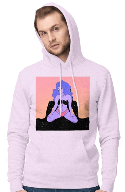 Purple Girl In Panties