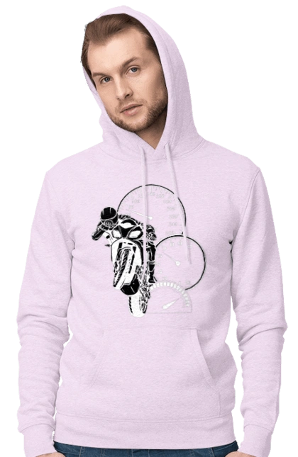 Motorcycle And Speed White