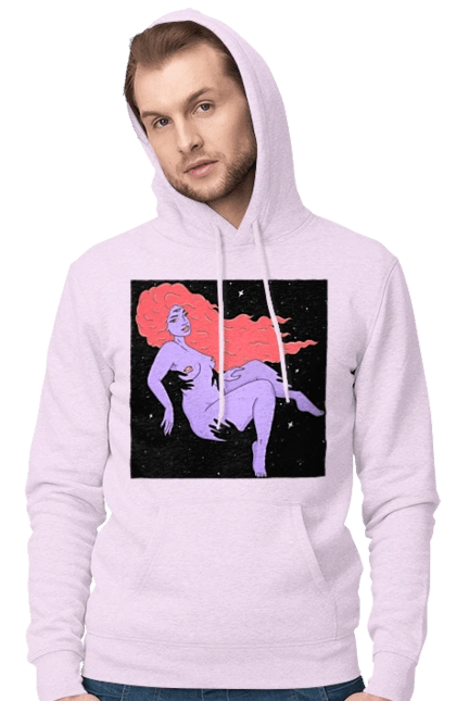 Фіолетова Дівчина В Чорній Дирі