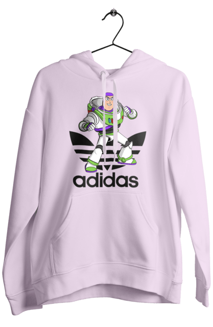 Чоловіче худі з принтом "Adidas Базз Лайтер". Adidas, buzz lightyear, toy story, адідас, базз лайтер, історія іграшок, мультфільм. 2070702