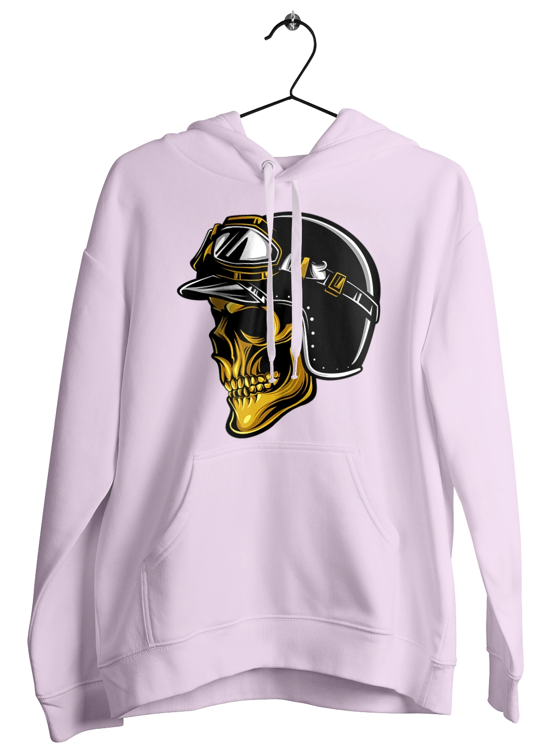 Череп в мотошоломі