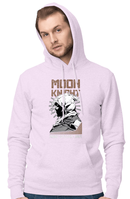 Men's hoodie with prints Moon Knight. Marc spector, marvel, mcu, moon knight, series, steven grant, tv show. 2070702