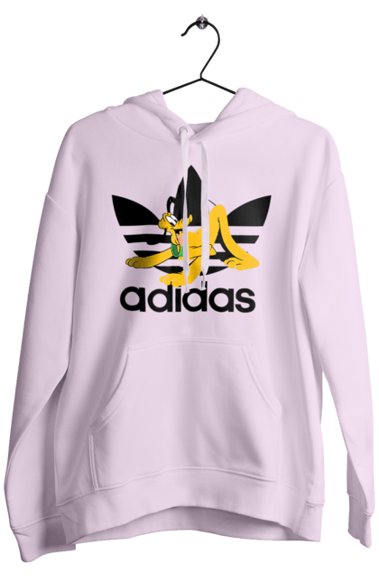 Чоловіче худі з принтом "Adidas Плуто". Adidas, pluto, адідас, мультсеріал, плуто, серіал, собака. 2070702