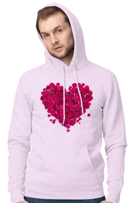 Сердце Из Лепестков Роз