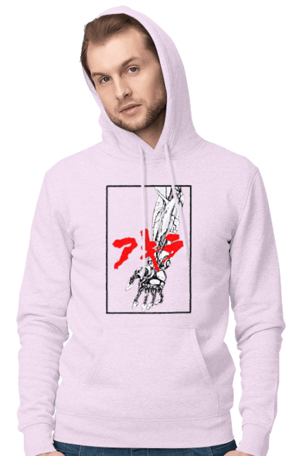 Men's hoodie with prints Akira Tetsuo Shima. Akira, anime, cyberpunk, manga, tetsuo shima. 2070702