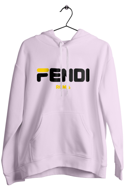 Мужское худи с принтом Fendi. Fendi, lvmh, бренд, дом моды, италия, люкс, мода, одежда, сумка, фенди. 2070702